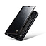 CaseMe - Telefoonhoesje geschikt voor Apple iPhone 16 Plus - Flip Wallet Case - Magneetsluiting - Zwart
