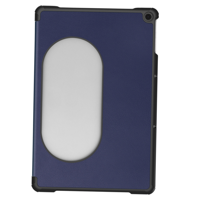 Case2go - Tablet hoes geschikt voor Google Pixel Tablet (2023) - Tri-Fold Book Case - Donker Blauw