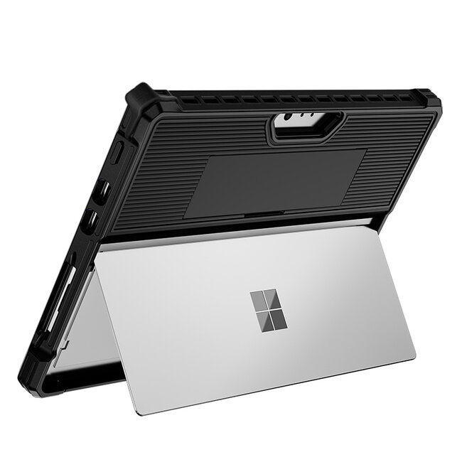 Hoes geschikt voor Microsoft Surface Pro 9/10/11 - 13 inch - Compatible met Toetsenbord - Zwart