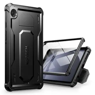 Tech-Protect Tech-Protect - Tablet hoes geschikt voor Samsung Galaxy Tab A9 - 8.7 Inch - Met Pencil Houder - Kevlar Pro Case  - Zwart