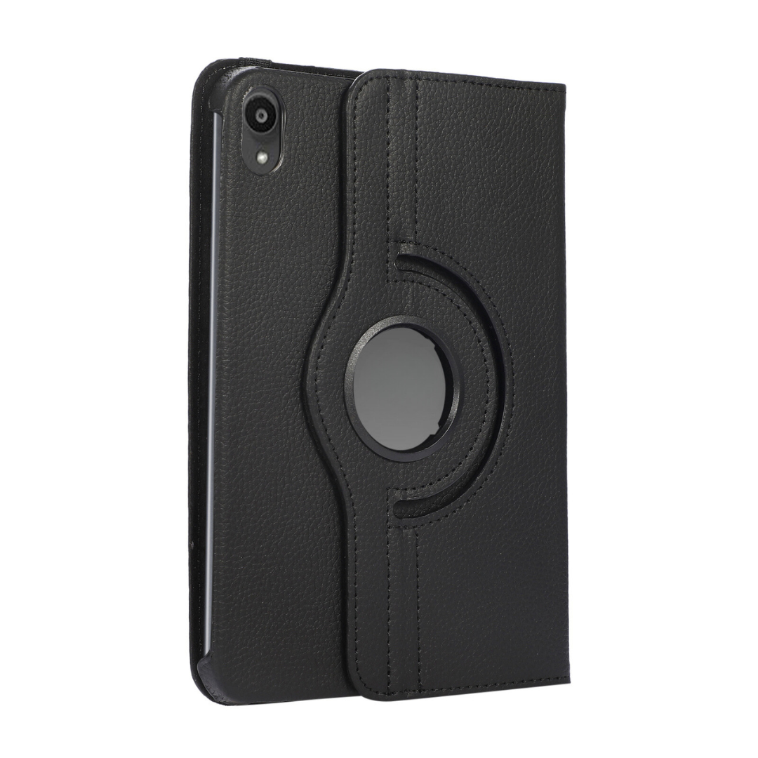 Case2go - Tablet hoes geschikt voor iPad Mini 6 (2021) - 8.3 Inch - Draaibare Book Case Cover - Zwart afbeelding