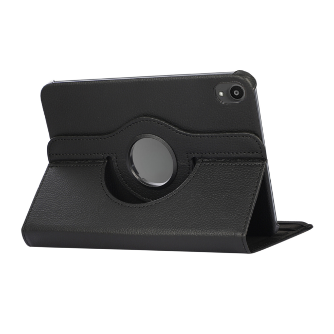 Case2go - Tablet hoes geschikt voor iPad Mini 6 (2021) - 8.3 Inch - Draaibare Book Case Cover - Zwart
