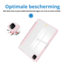 Case2go - Tablet hoes geschikt voor Apple iPad Pro 11 (2025) / Apple iPad Pro 11 (2024) - Acrylic Trifold case met Pencil houder - 11 Inch - Licht Roze