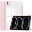 Case2go - Tablet hoes geschikt voor Apple iPad Pro 13 (2024) - Acrylic Trifold case met Pencil houder - Roze