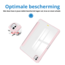 Case2go - Tablet hoes geschikt voor Apple iPad Pro 13 (2024) - Acrylic Trifold case met Pencil houder - Roze