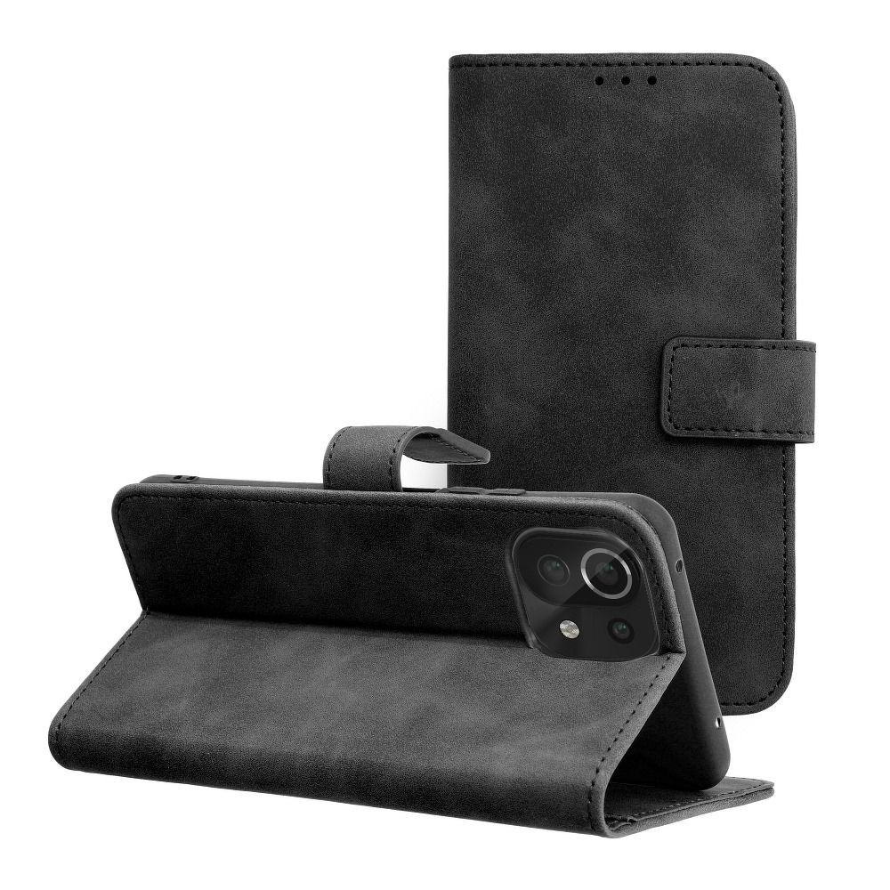 Case2go - Telefoonhoesje geschikt voor Xiaomi Redmi 10 - Wallet Book Case - Met Magnetische Sluiting - Zwart afbeelding