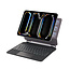 Case2go - Toetsenbord hoes geschikt voor Apple iPad Pro 11 (2024)  - Bluetooth Toetsenbord hoes - met Touchpad - Zwart