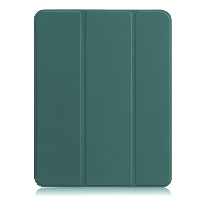 Case2go - Tablet hoes geschikt voor Oppo OnePlus PAD 2023/Oppo pad 2 - Acrylic Trifold - Auto/Wake - 11.61 Inch - Donker Groen