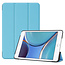 Tablet hoes geschikt voor iPad Mini 2021 - Tri-Fold Book Case - Licht Blauw
