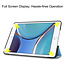 Tablet hoes geschikt voor iPad Mini 2021 - Tri-Fold Book Case - Licht Blauw