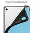 Case2go - Tablet hoes geschikt voor Apple iPad Mini 7 (2024) - 8.3 inch - TPU Book Case met Apple Pencil Houder - Licht Blauw