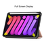 Case2go - Tablet hoes geschikt voor Apple iPad Mini 7 (2024) - 8.3 inch - TPU Book Case met Apple Pencil Houder - Rosé Goud