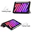 Case2go - Tablet hoes geschikt voor Apple iPad Mini 7 (2024) - 8.3 inch - TPU Book Case met Apple Pencil Houder - Rosé Goud