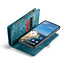 CaseMe - Telefoonhoesje geschikt voor Google Pixel 9/9 Pro - 2 in 1 Book Case en Back Cover - Blauw
