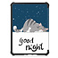 Hoes geschikt voor Amazon Kindle Paperwhite 2024 (12th gen) - 7 Inch - TPU Book Case - Auto/Wake functie - Goodnight