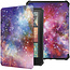 Hoes geschikt voor Amazon Kindle Paperwhite 2024 (12th gen) - 7 Inch - TPU Book Case - Auto/Wake functie - Galaxy