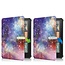 Hoes geschikt voor Amazon Kindle Paperwhite 2024 (12th gen) - 7 Inch - TPU Book Case - Auto/Wake functie - Galaxy