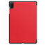 Case2go - Tablet hoes geschikt voor Honor Pad X8a - Tri-Fold Book Case - Auto Wake/Sleep functie - Rood