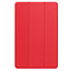 Case2go - Tablet hoes geschikt voor Honor Pad X8a - Tri-Fold Book Case - Auto Wake/Sleep functie - Rood