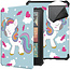 Hoes geschikt voor Amazon Kindle Paperwhite 2024 (12th gen) - 7 Inch - TPU Book Case - Auto/Wake functie - Eenhoorn