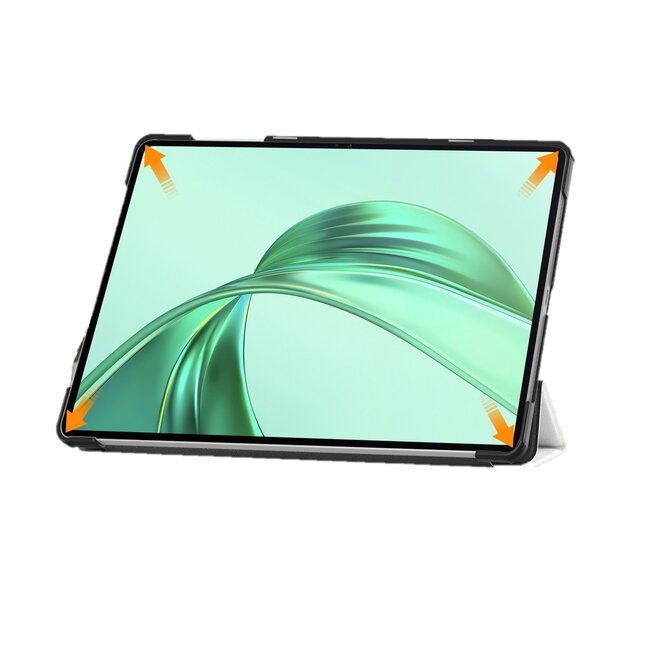 Case2go - Tablet hoes geschikt voor Honor Pad X8a - Tri-Fold Book Case - Auto Wake/Sleep functie - Good Night