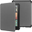 Hoes geschikt voor Amazon Kindle Paperwhite 2024 (12th gen) - 7 Inch - TPU Book Case - Auto/Wake functie - Grijs
