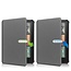 Hoes geschikt voor Amazon Kindle Paperwhite 2024 (12th gen) - 7 Inch - TPU Book Case - Auto/Wake functie - Grijs