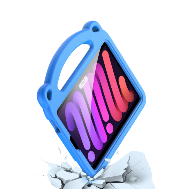 Dux Ducis - tablet hoes geschikt voor Apple iPad Mini 7 (2024) - Schokbestendige case met handvat - Panda Series - Blauw