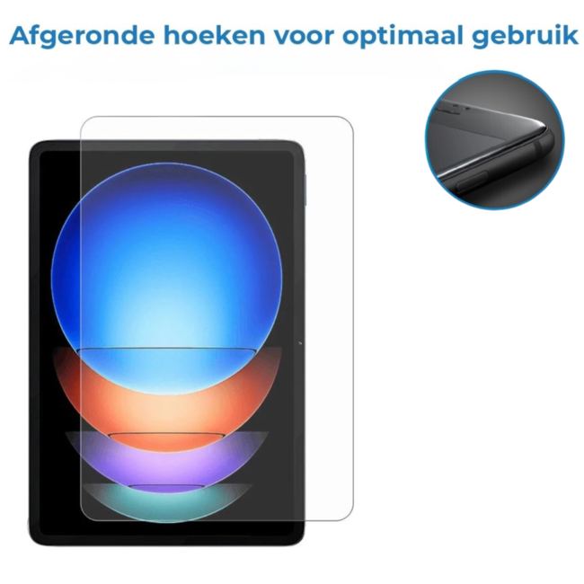 Case2go - Tablet Screenprotector geschikt voor Huawei MatePad SE (2024) - 11 inch - Tempered Glass - Case Friendly - Transparant