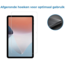 Case2go - Tablet Screenprotector geschikt voor Oppo Pad Air - 10.4 Inch - Tempered Glass - Case Friendly - Transparant