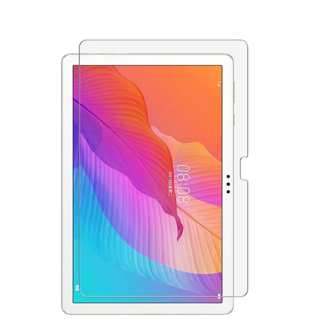 Case2go - Tablet Screenprotector geschikt voor Huawei MatePad T10 - Tempered Glass - Case Friendly - Transparant afbeelding