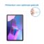 Case2go - Tablet Screenprotector geschikt voor Lenovo Tab M10 Plus - 3e Generatie (TB-125FU) - 10.6 Inch - Tempered Glass - Case Friendly - Transparant