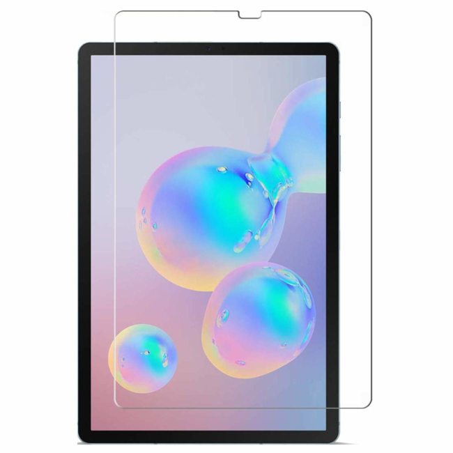 Tablet screenprotector geschikt voor Samsung Galaxy Tab S6 Lite (2024) / Samsung Galaxy Tab S6 Lite - Case-friendly screenprotector - 2 stuks - Tempered Glass - Transparant