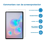 Case2go - Tablet Screenprotector geschikt voor Samsung Galaxy S6 Lite (2024) / Samsung Galaxy Tab S6 Lite (2022/2020) - 10.4 Inch - Tempered Glass - Case Friendly - Transparant