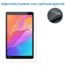 Case2go - Tablet Screenprotector geschikt voor Huawei Mediapad T3 - 7 Inch - Tempered Glass - Case Friendly - Transparant