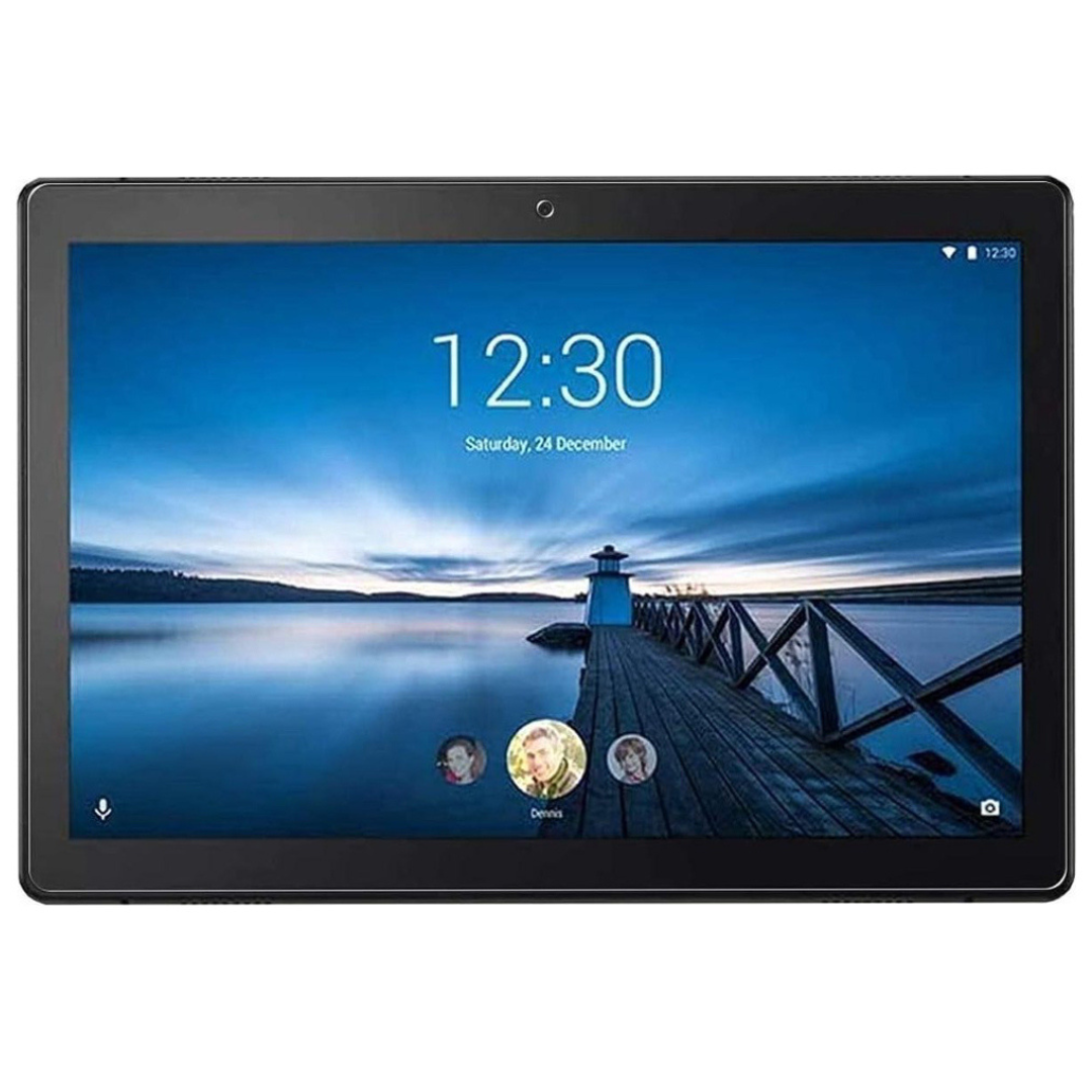 Case2go - Tablet Screenprotector geschikt voor Lenovo Tab M10 FHD - (2020) - 10.1 inch -  Tempered Glass - Case Friendly - Transparant afbeelding