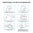 Case2go - Tablet Screenprotector geschikt voor Lenovo Tab M10 FHD - (2020) - 10.1 inch -  Tempered Glass - Case Friendly - Transparant