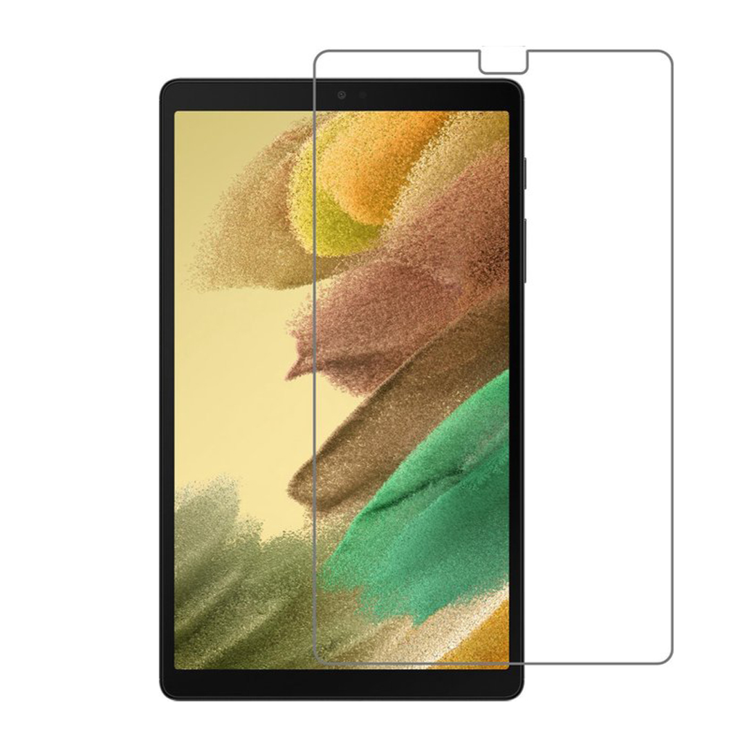 Case2go - Tablet Screenprotector geschikt voor Lenovo Tab M10 Plus - 2de generatie - Tempered Glass - Case Friendly - Transparant afbeelding