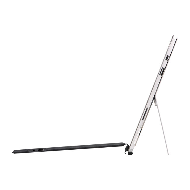 Toetsenbord geschikt voor Microsoft Surface Pro 4/6/7 - QWERTY - Bluetooth Toetsenbord Cover - Met Touchpad en Toetsenbord verlichting - draadloos toetsenbord - QWERTY - Grijs