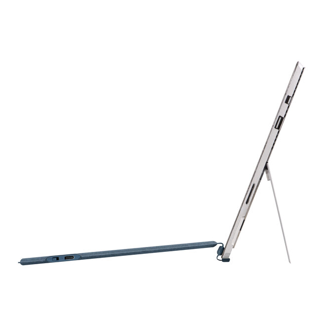 Toetsenbord geschikt voor Microsoft Surface Pro 4/6/7 - QWERTY - Bluetooth Toetsenbord Cover - Met Touchpad en Toetsenbord verlichting - draadloos toetsenbord - QWERTY - Blauw