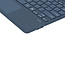 Toetsenbord geschikt voor Microsoft Surface Pro 4/6/7 - QWERTY - Bluetooth Toetsenbord Cover - Met Touchpad en Toetsenbord verlichting - draadloos toetsenbord - QWERTY - Blauw
