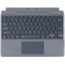 Toetsenbord geschikt voor Microsoft Surface Pro 9/10/11/Pro X - QWERTY - Bluetooth Toetsenbord Cover - Met Touchpad en Toetsenbord Verlichting - draadloos toetsenbord - QWERTY - Grijs