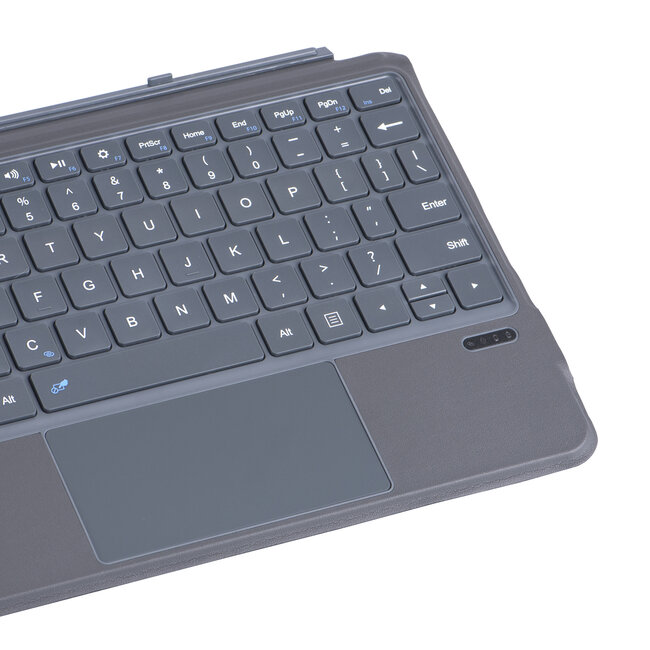 Toetsenbord geschikt voor Microsoft Surface Go / Go 2 / Go 3 / Go 4 - QWERTY - Bluetooth Toetsenbord Cover - Met Touchpad - draadloos toetsenbord - QWERTY - Grijs