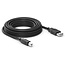 Printerkabel - Printer kabel usb - USB 2.0 A Male naar USB 2.0 B Male - 10 Meter - Zwart