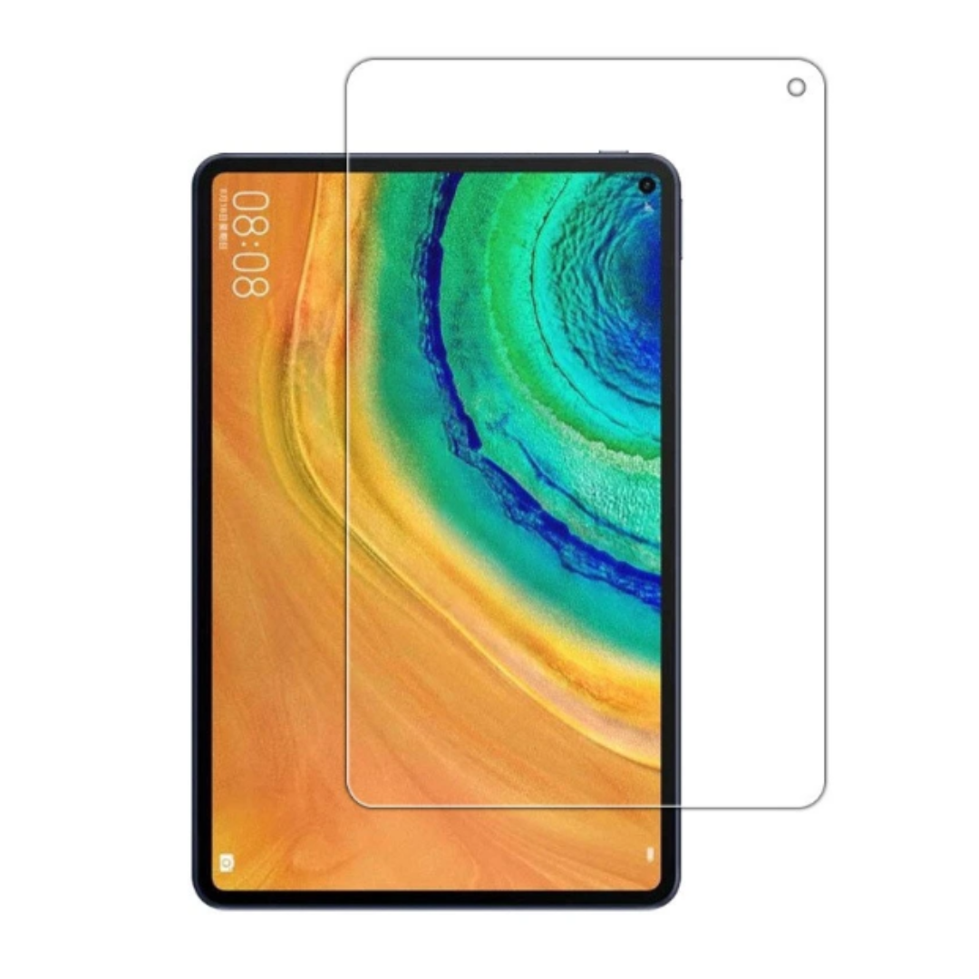 Case2go - Tablet Screenprotector geschikt voor Huawei MatePad Pro (2019) - 10.8 Inch - Tempered Glass - Case Friendly - Transparant afbeelding