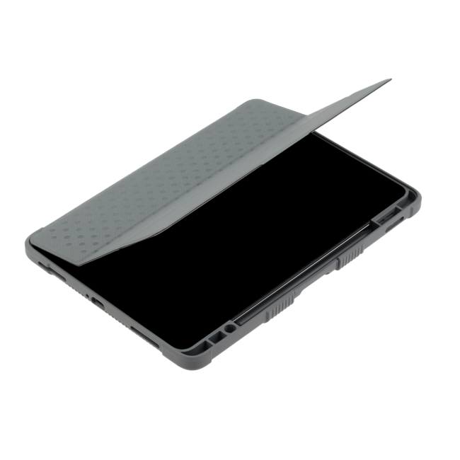 Tablet hoes geschikt voor Xiaomi Pad 5 Pro - Met Pencil Houder - Tri-Fold - Auto Wake/Sleep Functie - Grijs