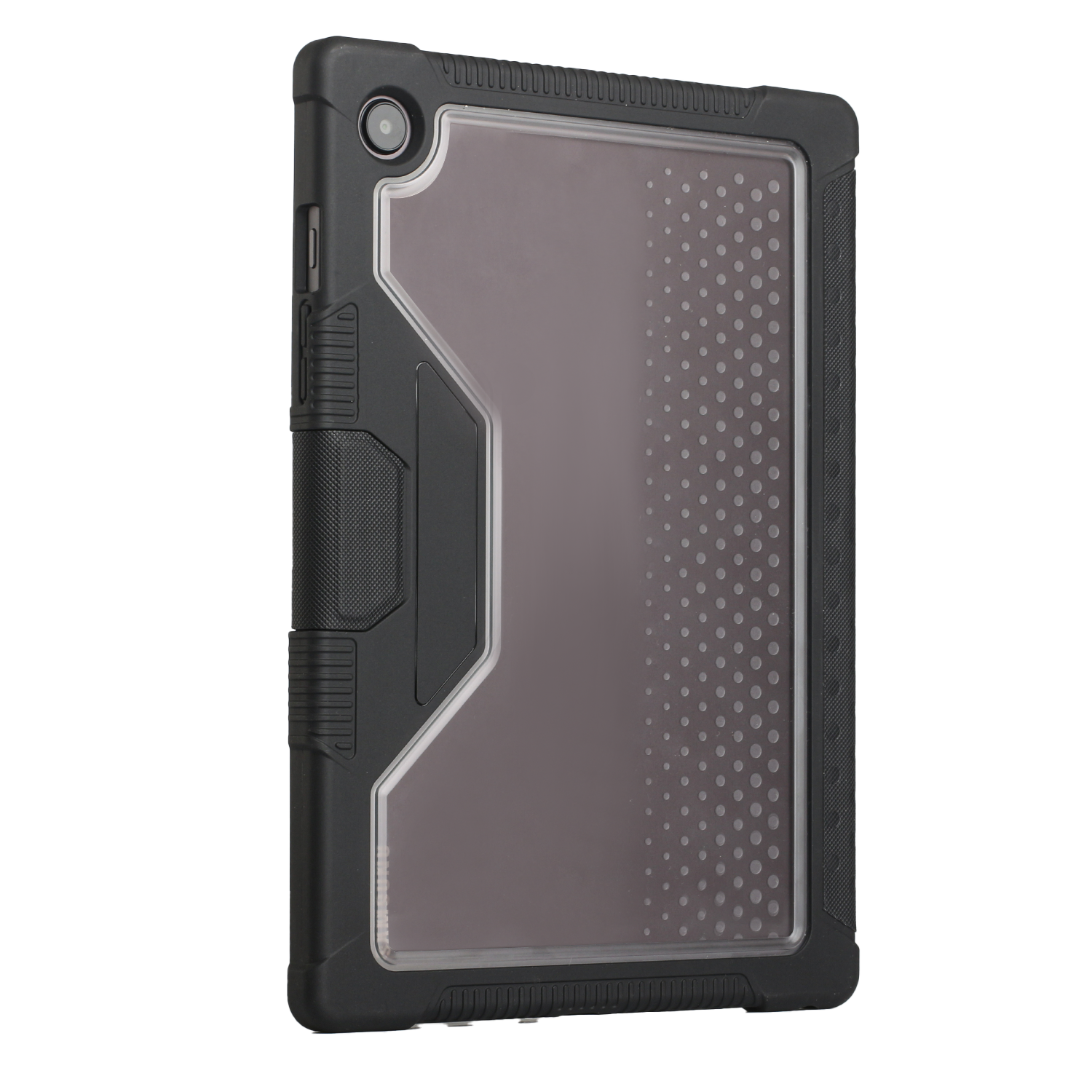 Tablet hoes geschikt voor Samsung Galaxy Tab A9 - Met Pencil Houder - Tri-Fold - Auto Wake/Sleep Functie - Zwart afbeelding