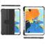 Tablet hoes geschikt voor Apple iPad 9.7 (2017/2018) - Met Pencil Houder - Tri-Fold - Auto Wake/Sleep Functie - Zwart