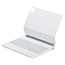Bluetooth Toetsenbord hoes geschikt voor Apple iPad Pro 13 2024 - Toetsenbordverlichting - Met Pencil Houder - Touchpad - Wit