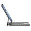 Bluetooth Toetsenbord hoes geschikt voor Apple iPad Air 11 2024 - Toetsenbordverlichting - Met Pencil Houder - Touchpad - Zwart